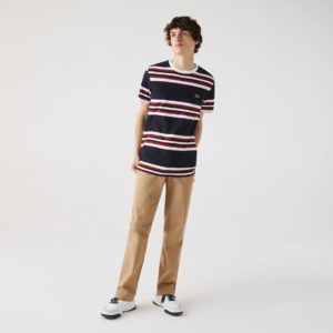 Футболка Lacoste , цвет разноцветный, для мужчин