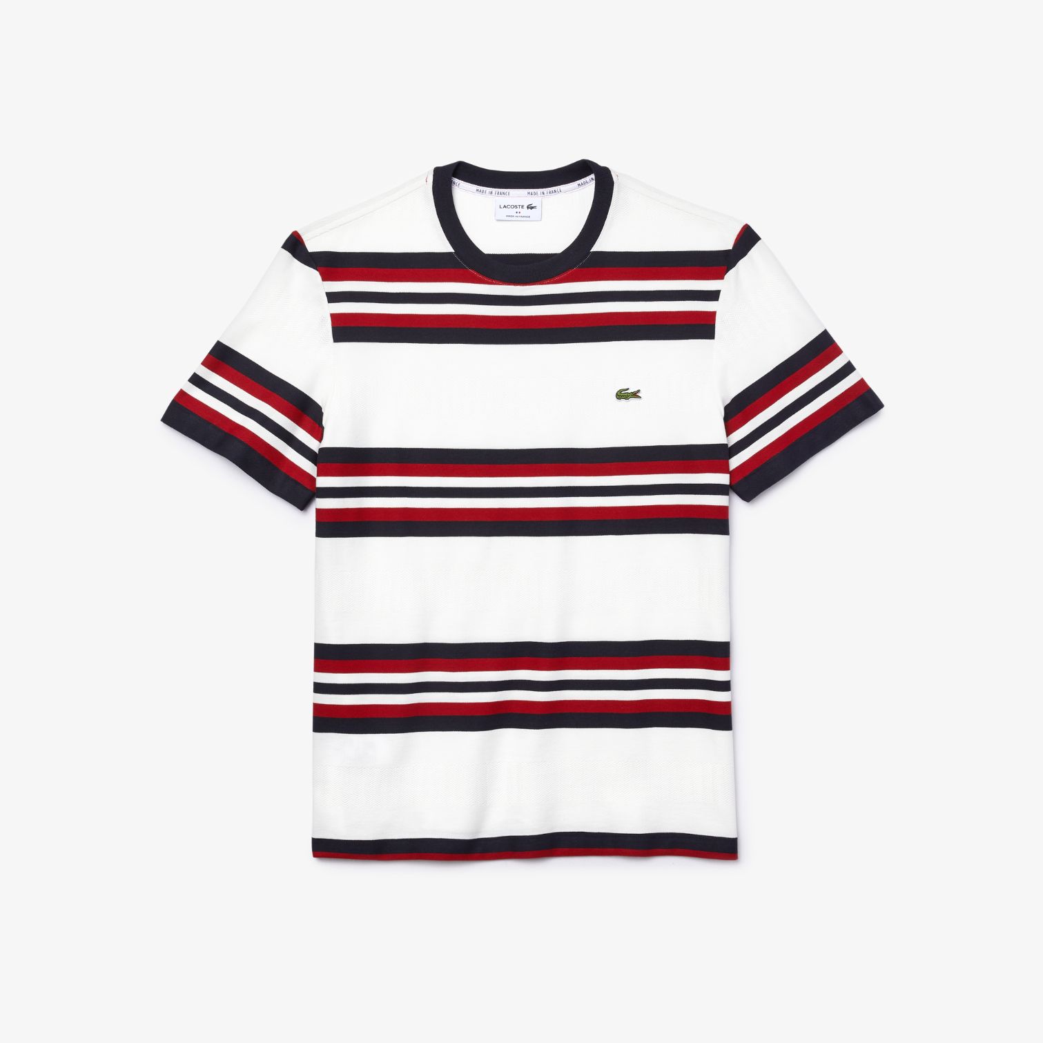 Футболка Lacoste , цвет разноцветный, для мужчин Футболка Lacoste , цвет разноцветный, для мужчин