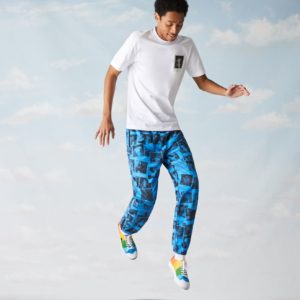 Футболка Lacoste POLAROID , цвет белый, для мужчин