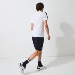 Футболка Lacoste , цвет белый, для мужчин
