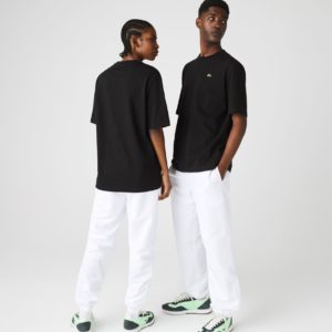 Футболка Lacoste L!VE , цвет черный, для мужчин
