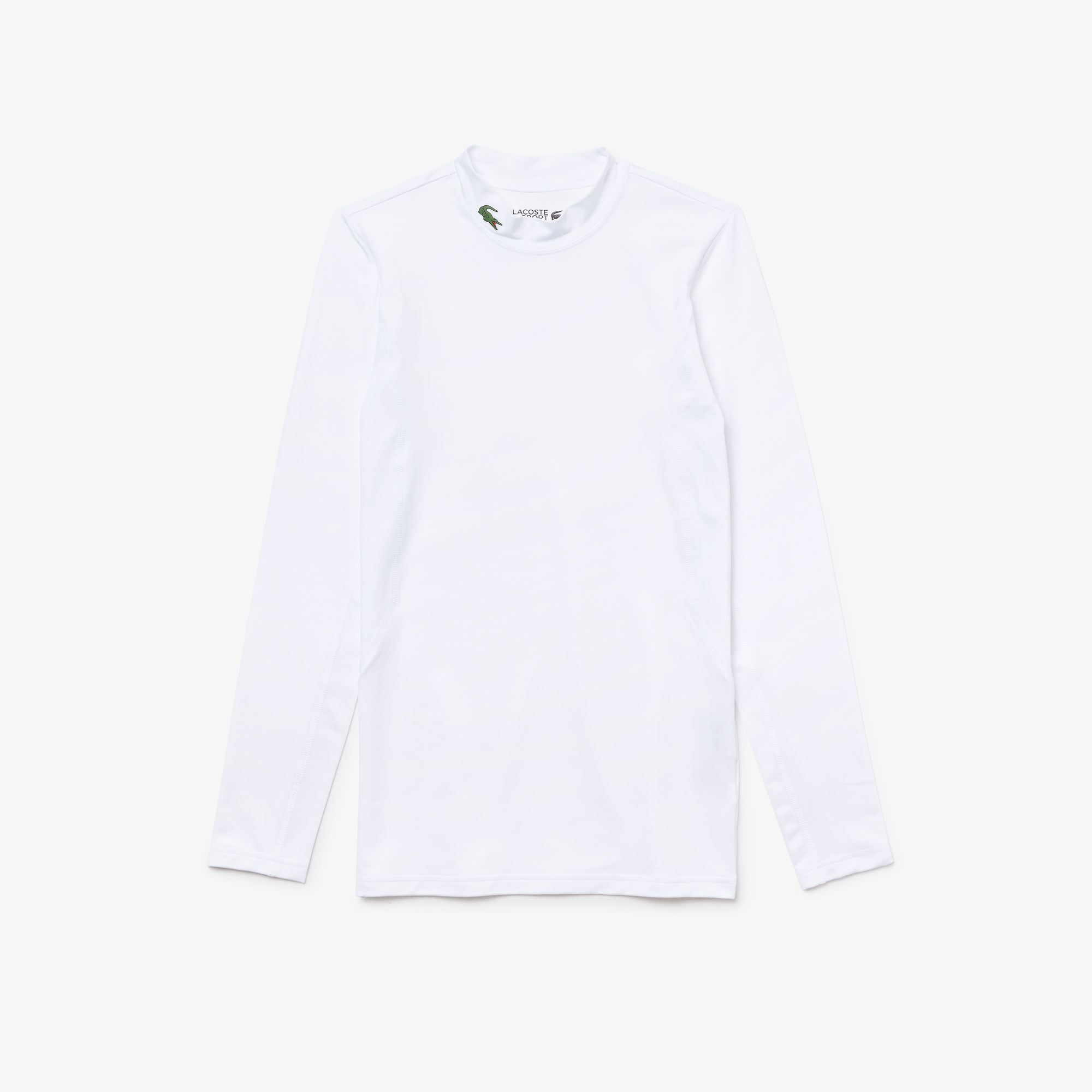 Футболка Lacoste , цвет белый, для мужчин Футболка Lacoste , цвет белый, для мужчин