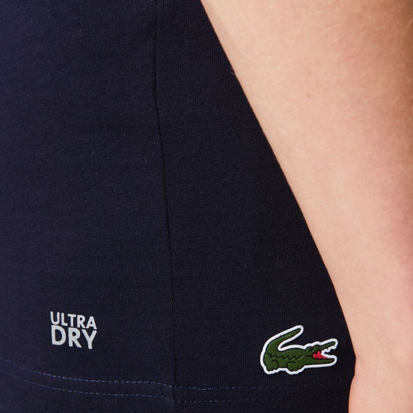 Футболка Lacoste , цвет синий, для мужчин Футболка Lacoste , цвет синий, для мужчин