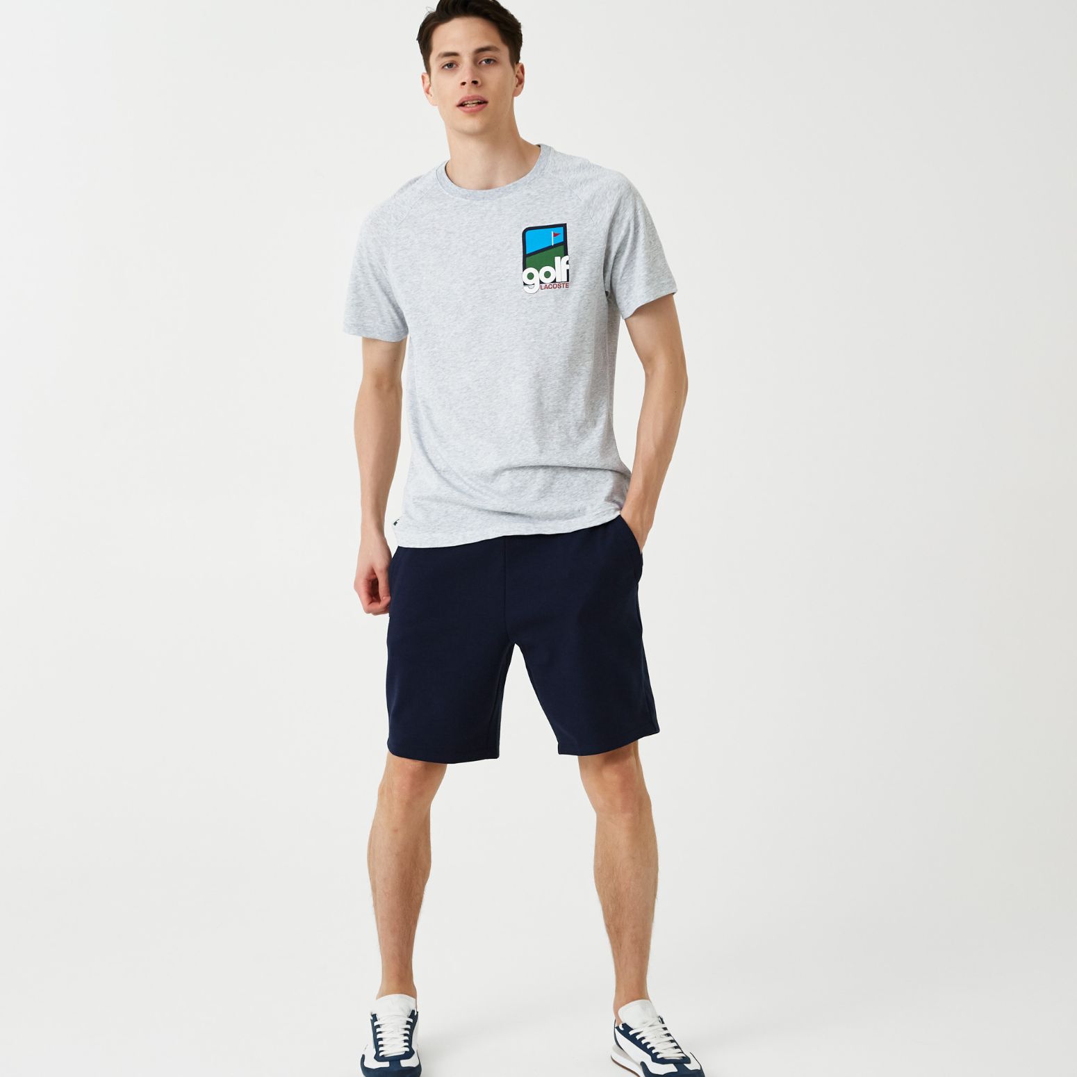 Футболка Lacoste , для мужчин Футболка Lacoste , для мужчин