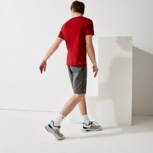 Футболка Lacoste , цвет красный, для мужчин