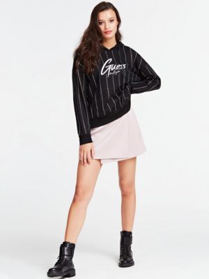 ЮБКА МИНИ ИЗ ИСКУССТВЕННОЙ КОЖИ Guess