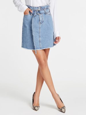 ЮБКА МИНИ ИЗ ДЕНИМА Guess ЮБКА МИНИ ИЗ ДЕНИМА Guess