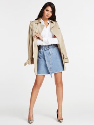 ЮБКА МИНИ ИЗ ДЕНИМА Guess