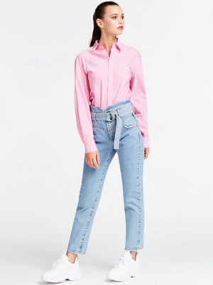 ОКРАШЕННАЯ В ПРЯЖЕ РУБАШКА Guess