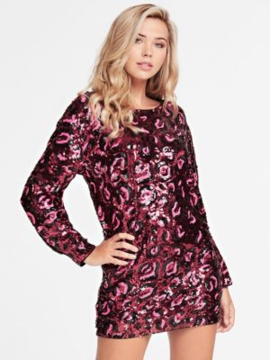 ПЛАТЬЕ С ПАЙЕТКАМИ Guess