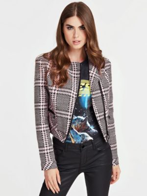КУРТКА В КРУПНУЮ КЛЕТКУ Guess КУРТКА В КРУПНУЮ КЛЕТКУ Guess
