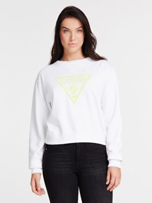 ТОЛСТОВКА С ТРЕУГОЛЬНЫМ ЛОГОТИПОМ Guess ТОЛСТОВКА С ТРЕУГОЛЬНЫМ ЛОГОТИПОМ Guess