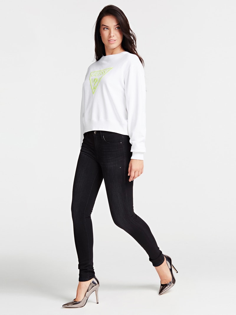 ТОЛСТОВКА С ТРЕУГОЛЬНЫМ ЛОГОТИПОМ Guess ТОЛСТОВКА С ТРЕУГОЛЬНЫМ ЛОГОТИПОМ Guess