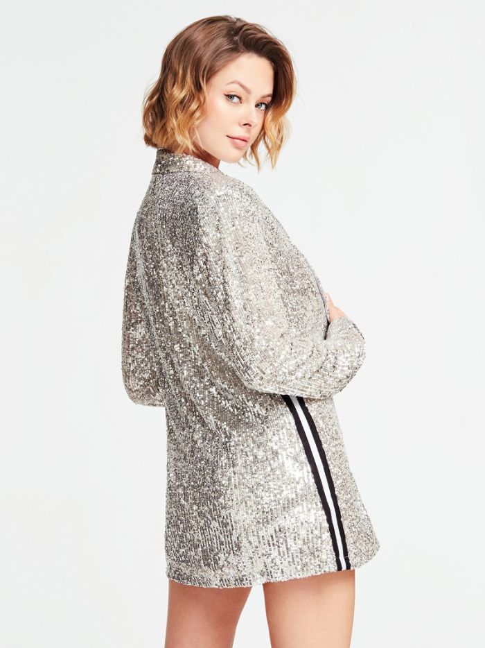КУРТКА С ПАЙЕТКАМИ И АППЛИКАЦИЕЙ Guess КУРТКА С ПАЙЕТКАМИ И АППЛИКАЦИЕЙ Guess