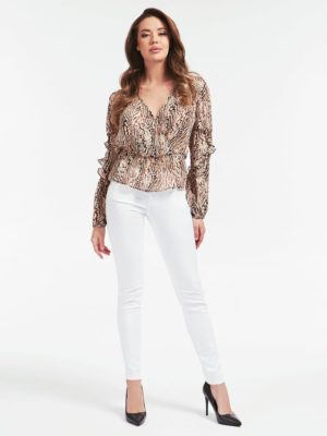ТОП С ВОЛАНАМИ Guess