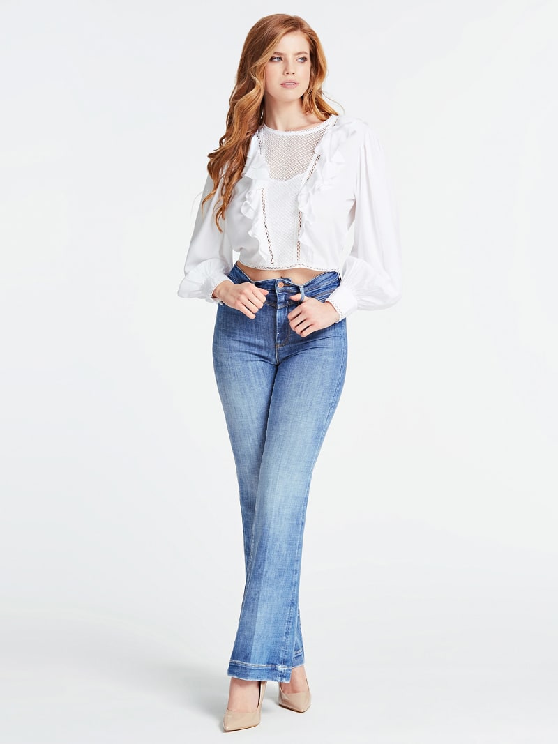 БЛУЗКА С РЮШАМИ Guess БЛУЗКА С РЮШАМИ Guess