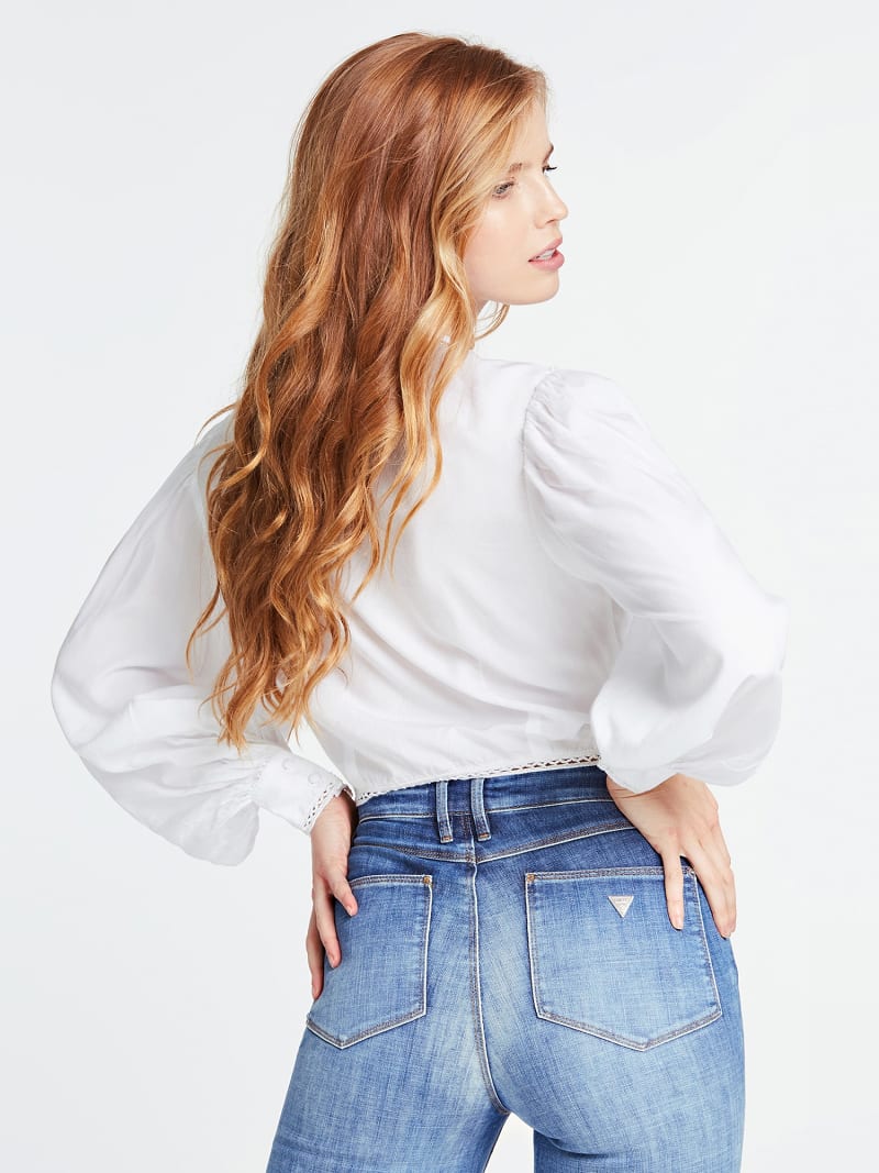 БЛУЗКА С РЮШАМИ Guess БЛУЗКА С РЮШАМИ Guess