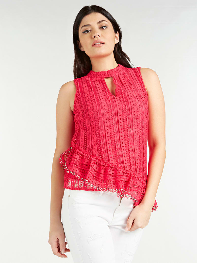 МАЙКА С ВЫШИВКОЙ Guess МАЙКА С ВЫШИВКОЙ Guess