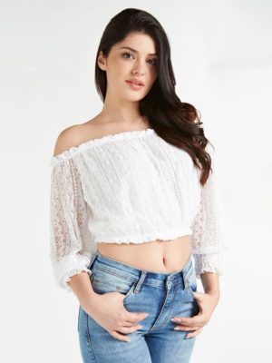 ТОП С ОТКРЫТЫМИ ПЛЕЧАМИ Guess ТОП С ОТКРЫТЫМИ ПЛЕЧАМИ Guess