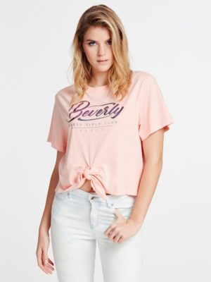 ФУТБОЛКА С УЗЛОМ Guess ФУТБОЛКА С УЗЛОМ Guess