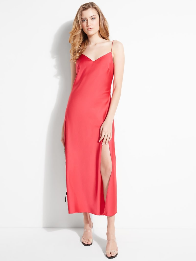 ДЛИННОЕ СТРУЯЩЕЕСЯ ПЛАТЬЕ Guess ДЛИННОЕ СТРУЯЩЕЕСЯ ПЛАТЬЕ Guess