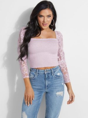 ЛЬНЯНОЙ ТОП Guess