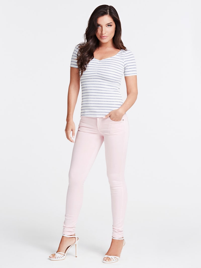 ТОП ИЗ ПРЯЖИ С ЛЮРЕКСОМ Guess ТОП ИЗ ПРЯЖИ С ЛЮРЕКСОМ Guess