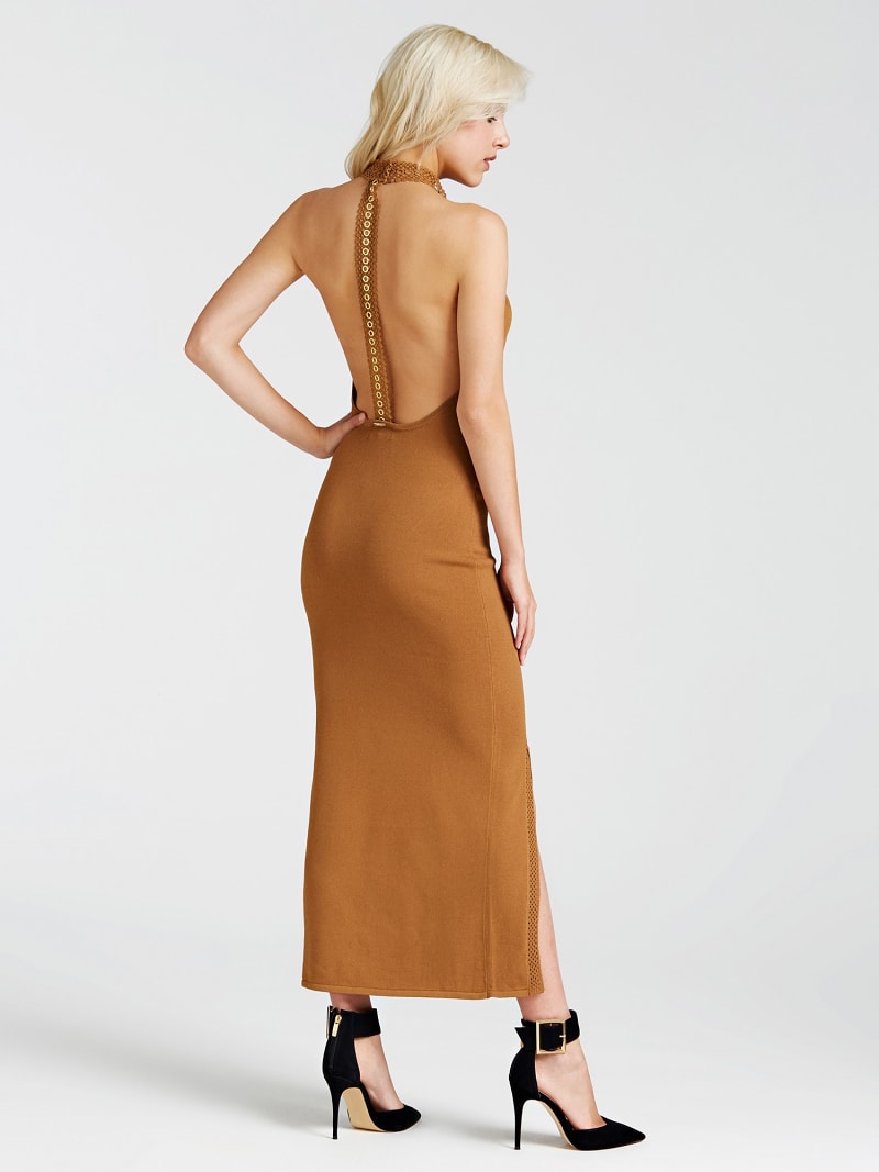 ДЛИННОЕ ПЛАТЬЕ С ОТДЕЛКОЙ Guess ДЛИННОЕ ПЛАТЬЕ С ОТДЕЛКОЙ Guess