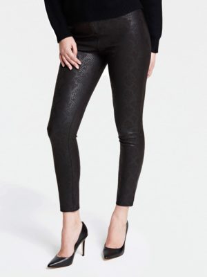 БРЮКИ ПОД КОЖУ ПИТОНА Guess