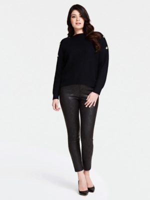 БРЮКИ ПОД КОЖУ ПИТОНА Guess