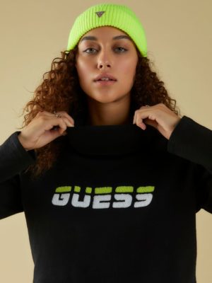 КОРОТКАЯ ТОЛСТОВКА С ЛОГОТИПОМ Guess КОРОТКАЯ ТОЛСТОВКА С ЛОГОТИПОМ Guess