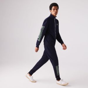 Спортивный костюм Lacoste , цвет синий, для мужчин Спортивный костюм Lacoste , цвет синий, для мужчин