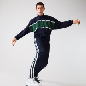 Спортивный костюм Lacoste , цвет синий, для мужчин Спортивный костюм Lacoste , цвет синий, для мужчин