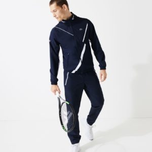 Спортивный костюм Lacoste , цвет синий, для мужчин Спортивный костюм Lacoste , цвет синий, для мужчин