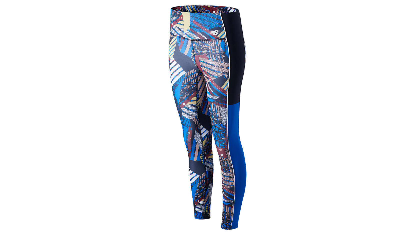 Леггинсы New Balance PRINTED VELOCITY 7/8 TIGHT женские - New Balance Леггинсы New Balance PRINTED VELOCITY 7/8 TIGHT женские - New Balance