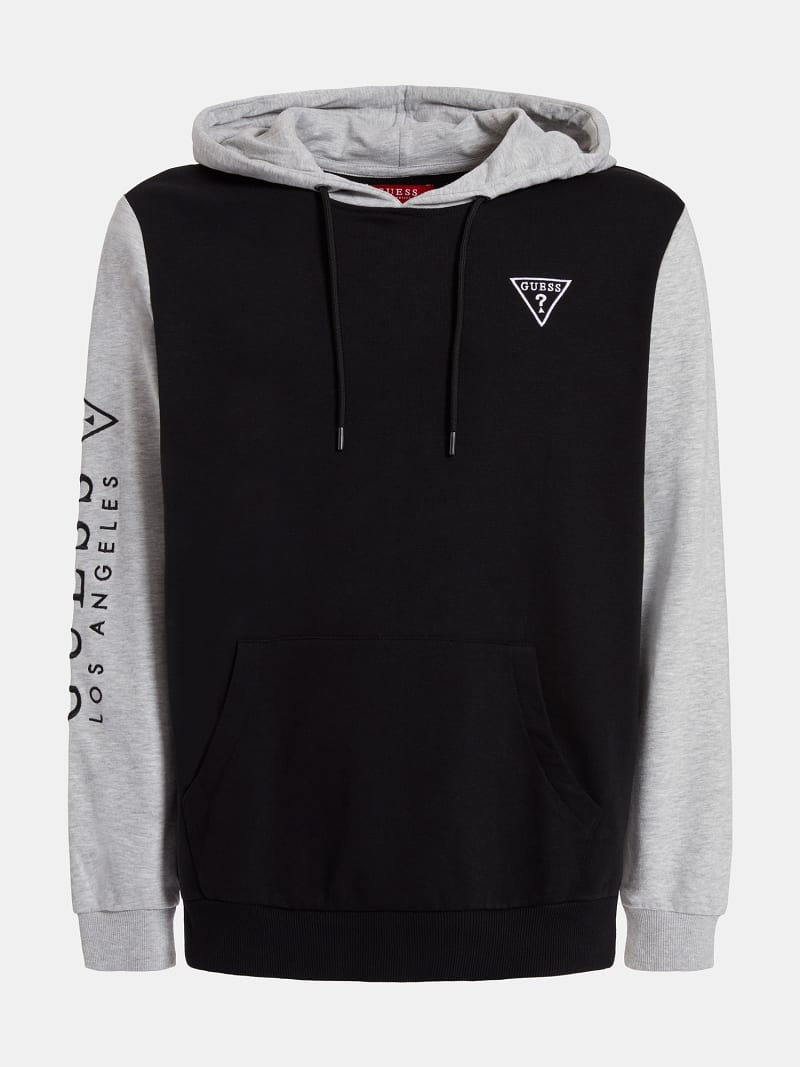 ТОЛСТОВКА С КАПЮШОНОМ И ЛОГОТИПОМ СПЕРЕДИ Guess ТОЛСТОВКА С КАПЮШОНОМ И ЛОГОТИПОМ СПЕРЕДИ Guess