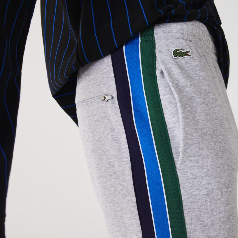 Спортивные штаны Lacoste , цвет серый, для мужчин Спортивные штаны Lacoste , цвет серый, для мужчин