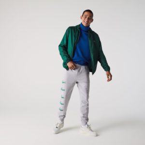 Спортивные штаны Lacoste , цвет серый, для мужчин Спортивные штаны Lacoste , цвет серый, для мужчин