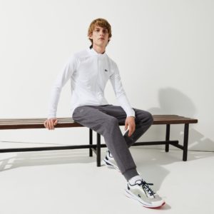 Спортивные штаны Lacoste , цвет серый, для мужчин Спортивные штаны Lacoste , цвет серый, для мужчин