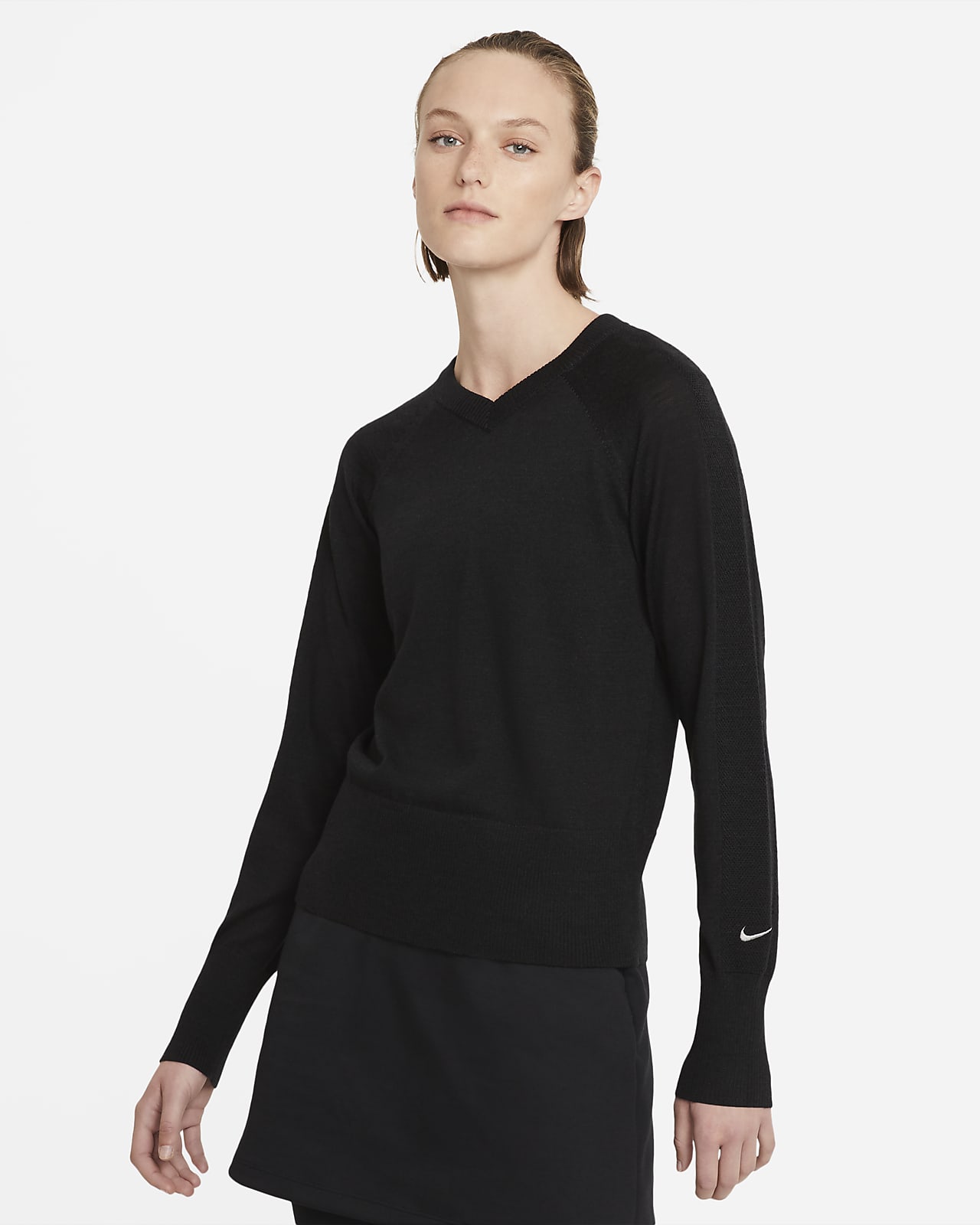 Женский свитер с длинным рукавом для гольфа Nike Ace Nike Ace Женский свитер с длинным рукавом для гольфа Nike Ace Nike Ace